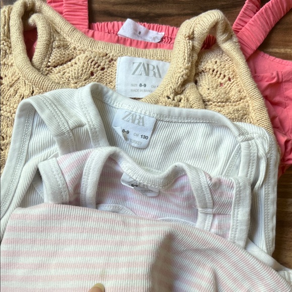 Lot of 19 Zara Kids Colorful Summer Clothing Items size 8-9 - Picture 9 of 15
